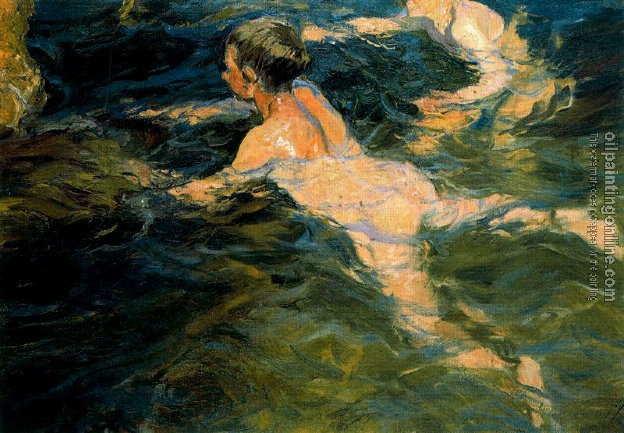 Joaquin Sorolla y Bastida - Swimmers, Javea